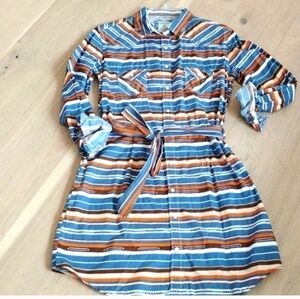 Panhandle Rough StockWestern pearl snap shirt dress